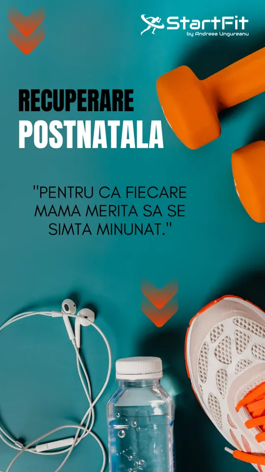 Recuperare Postnatală — Program Fit cu Andreea Brădeanu