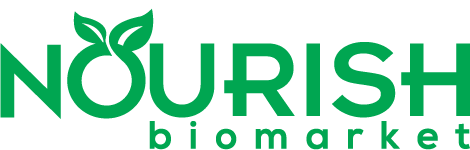 Nourish Bio Market Logo